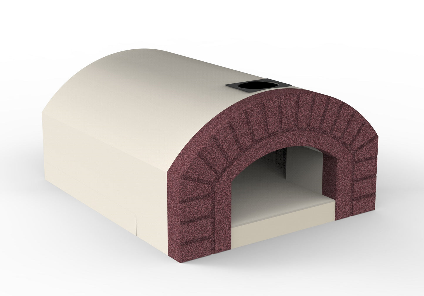Forno a Legna da Incasso CALIFORNIA con Camera Ø 14 CM fino a 3 Pizze