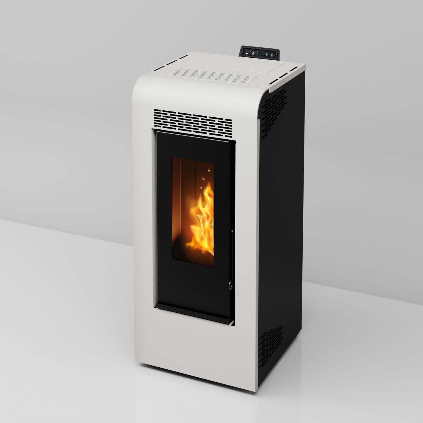 Stufa a Pellet GIULIA 10 Potenza 10,26 Kw Programmabile e Doppia Combustione