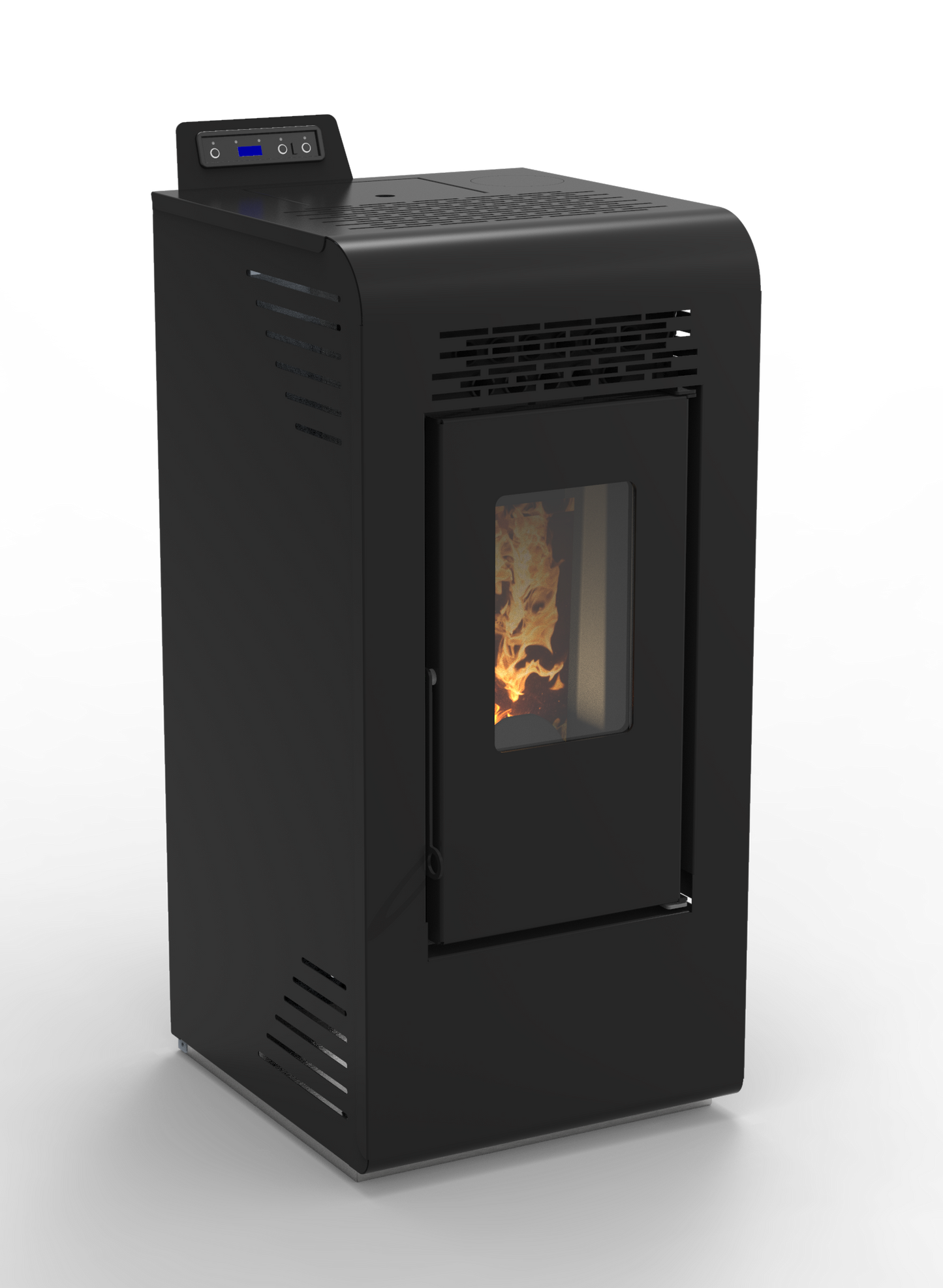 Stufa a Pellet Ventilata LUISA 9 Potenza 7,92 Kw, 4 stelle, Programmabile e Silenziosa