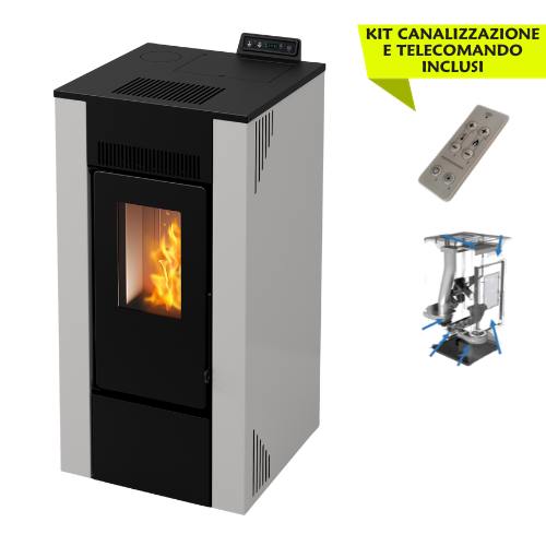 ALIDA 9 STAGNA 8,74 Kw + Accessori - Stufe Italiane