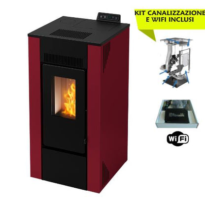 ALIDA 9 STAGNA 8,74 Kw + Accessori - Stufe Italiane