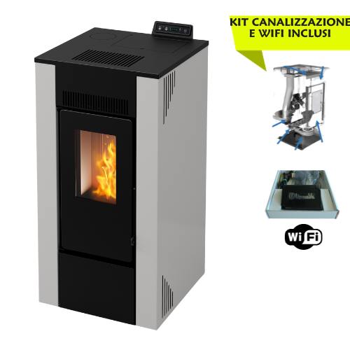 ALIDA 9 STAGNA 8,74 Kw + Accessori - Stufe Italiane