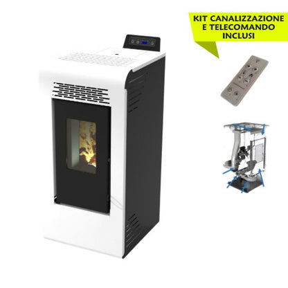 LUISA 9 STAGNA 8,74 Kw + Accessori - Stufe Italiane