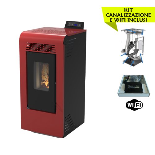 LUISA 9 STAGNA 8,74 Kw + Accessori - Stufe Italiane