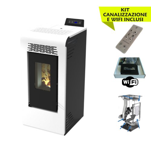 LUISA 9 STAGNA 8,74 Kw + Accessori - Stufe Italiane