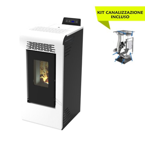 LUISA 9 STAGNA 8,74 Kw + Accessori - Stufe Italiane