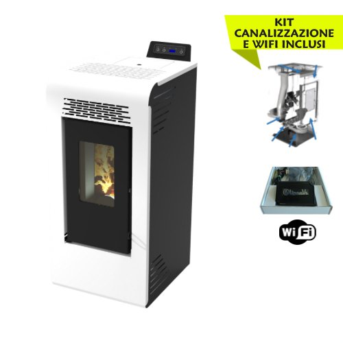 LUISA 9 STAGNA 8,74 Kw + Accessori - Stufe Italiane