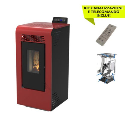 LUISA 9 STAGNA 8,74 Kw + Accessori - Stufe Italiane